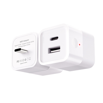 Buy Tuya Smart WIFI Mini Portable Power Adapter Switch 5V Micro USB Type-C Charger Plug Wireless APP Timing Voice Works With Alexa For Light Strips online manufacture