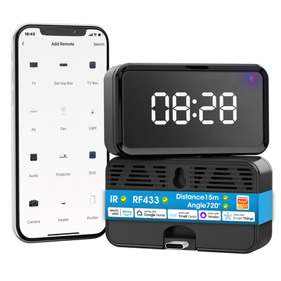 Buy WiFi IR RF433 Smart Universal Remote Control for Air Conditioning TV and More with Alexa Google Voice Control and Tuya Integration online manufacture