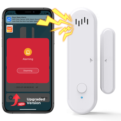 Good price Tuya Door sensor Smart life Timing Work With Alexa Google Home Arm And Disarm Tuya Smart WiFi Door Window Sensor online