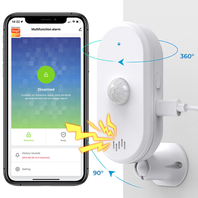 Good price Tuya Smart Wifi Pir Motion Sensor Home Security System Detector Alarm App Remote Control Timing Arming online