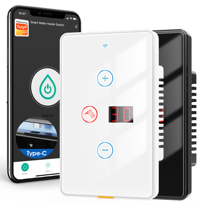 Good price Wifi Water Heater switch Type c Timing Voice App Alexa Google Home Tuya Smart Home Wireless Boiler US Switch 20A online