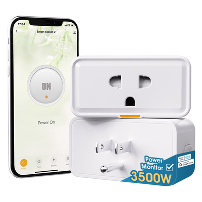 Good price Tuya socket Timing Power Monitor Smart Life Alexa Google Home WIFI Smart Plug 16A Socket Smart Home online