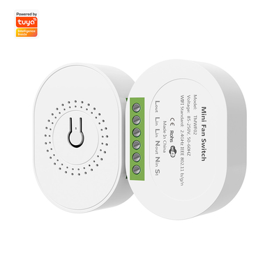 Good price SMATRUL Tuya WiFi Smart Fan Speed Regulation DIY Mini Switch Module Remote Control Timer on Off 220V for Alexa Google Home online