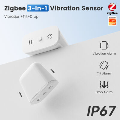 Good price Tuya Zigbee 3in1 Smart Sensor with Vibration, Tilt, and Drop Alarms, IP67 Protection, and Real-Time Detection Via the Whole-Home Smart App online