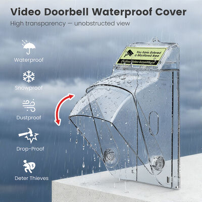 Good price SMATRUL Video Door bell Rain Waterproof Cover Outdoor Rotatable design Anti theft reminder Compatible With Door Access Video Doorbell online